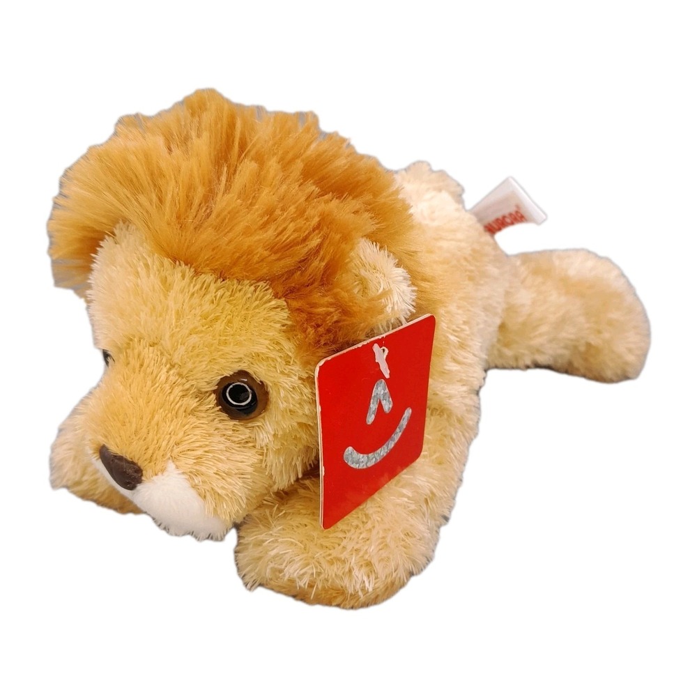 Aurora World Mini Flopsie Lionel the Lion 8" Plush New Stuffed Animal Toy NWT